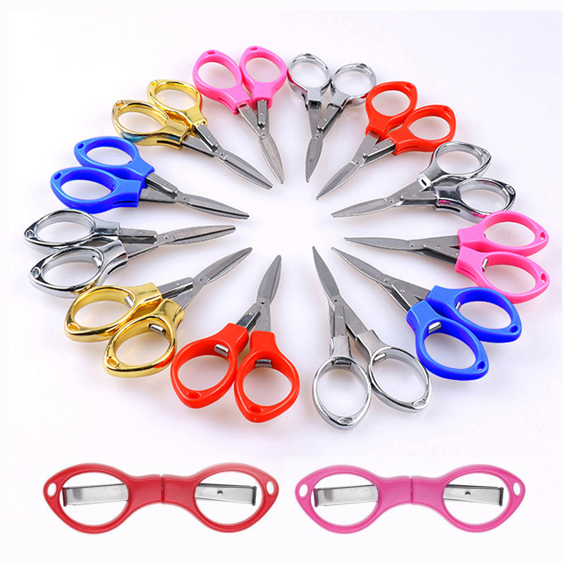 Nerūsējošā tērauda saliekamās šķēres, 8 vārdi, brilles, modelēšana, studentu kancelejas preces, biroja amatniecība, bērnu paštaisīšanas piederumi