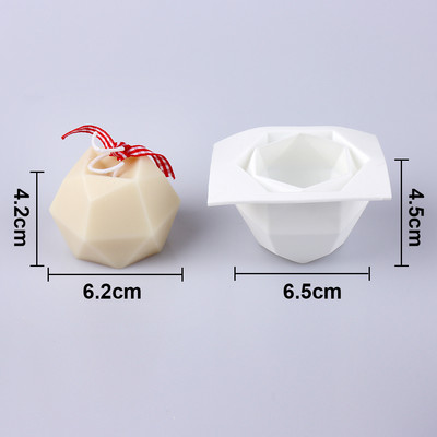 Καλούπι DIY Shell Candle Mold Aromatherapy Candle Plaster Mold 3D Marine Shell Καλούπι σιλικόνης για σαπούνι χτένι Χειροποίητη διακόσμηση σπιτιού χειροτεχνίας
