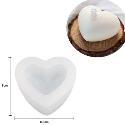 Καλούπι DIY Shell Candle Mold Aromatherapy Candle Plaster Mold 3D Marine Shell Καλούπι σιλικόνης για σαπούνι χτένι Χειροποίητη διακόσμηση σπιτιού χειροτεχνίας