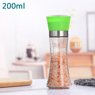 Soola- ja pipraveskid korduvtäidetavad roostevabast terasest vürtsiveskid pipra loksutajad reguleeritavad jämedusveskid köögividinad