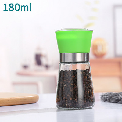 Soola- ja pipraveskid korduvtäidetavad roostevabast terasest vürtsiveskid pipra loksutajad reguleeritavad jämedusveskid köögividinad