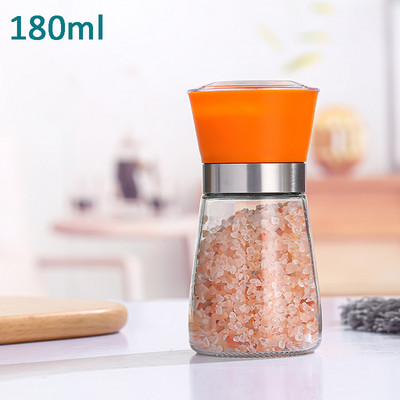 Soola- ja pipraveskid korduvtäidetavad roostevabast terasest vürtsiveskid pipra loksutajad reguleeritavad jämedusveskid köögividinad