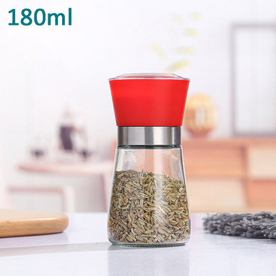 Soola- ja pipraveskid korduvtäidetavad roostevabast terasest vürtsiveskid pipra loksutajad reguleeritavad jämedusveskid köögividinad