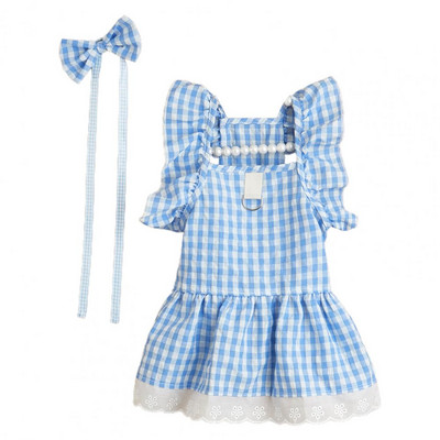 Jauka suņu kleita Ērta kaķu kleita ar džemperi, pārģērbšanās kaķu krekls Mājdzīvnieku suņu kleita Vasaras drēbes