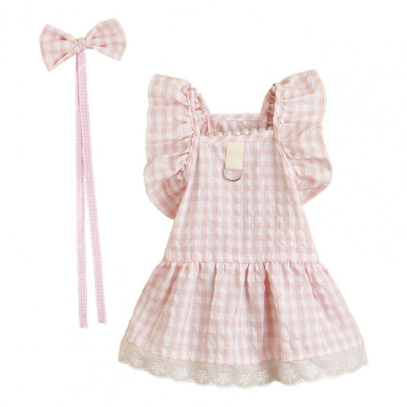 Jauka suņu kleita Ērta kaķu kleita ar džemperi, pārģērbšanās kaķu krekls Mājdzīvnieku suņu kleita Vasaras drēbes