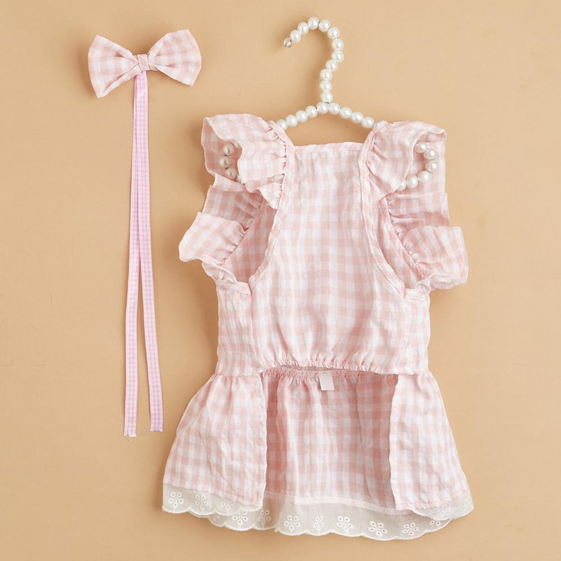 Jauka suņu kleita Ērta kaķu kleita ar džemperi, pārģērbšanās kaķu krekls Mājdzīvnieku suņu kleita Vasaras drēbes