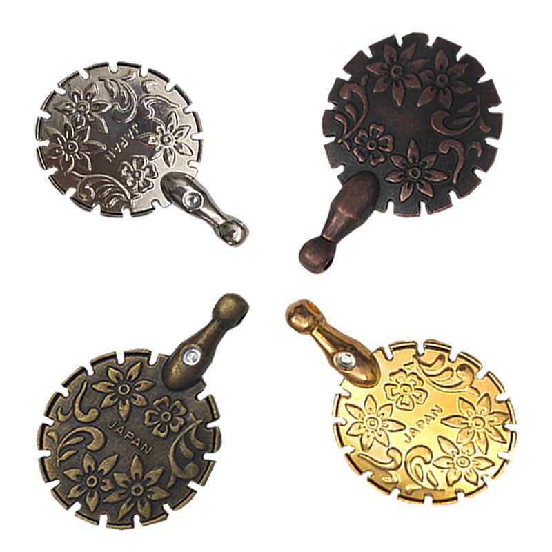 Vintage metallist õmblusniidi lõnga lõikaja ripatsitarvikud tikandid isetegemise tööriist Antiikpronks käsitöö õmblustööriistad