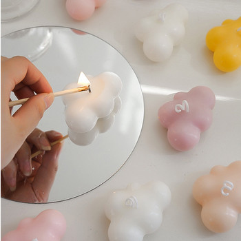 3D форма на облак Силиконова форма Форми за отливане на смола Направи си сам сапунени свещи Изработка на форми Облак Кристал Ръчно изработени занаяти Декорация на дома