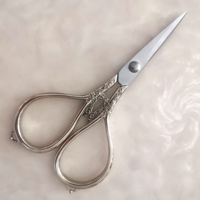 Retro šūšana Rokdarbi Šķēres Mājsaimniecības Izšūšana Diegi Šķēres Rokdarbu instrumenti Atzarošana Drēbnieks Šķēres DIY Auduma šķēres