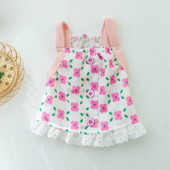 Kutsikate suvi armas lemmikloom Lille Koerariided Rihm Kaisukarud Koerad Kleidid Koerad Riided Vest Väike koer Pomeranian Yorkshire