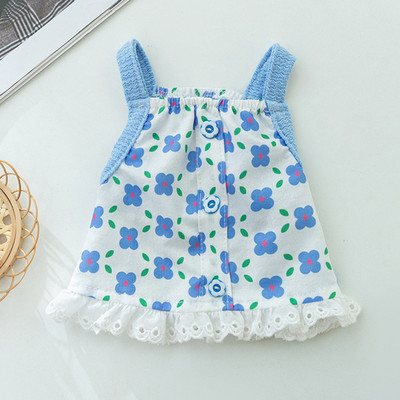 Kutsikate suvi armas lemmikloom Lille Koerariided Rihm Kaisukarud Koerad Kleidid Koerad Riided Vest Väike koer Pomeranian Yorkshire