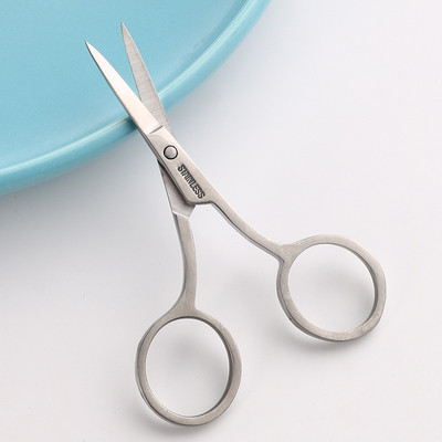 1 tk kulmude kääridega meik ripsmete trimmer näo juuste eemaldaja maniküüri kääridega küünenaha tööriist ilu käärid