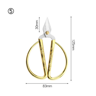 Vintage rätsepakäärid siksakäärid, vastupidavad käärid õmblemiseks käsitööks, õmblemiseks ja rätsepatööks Professionaalne tikandite õmblustööriist
