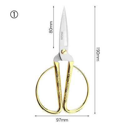 Vintage rätsepakäärid siksakäärid, vastupidavad käärid õmblemiseks käsitööks, õmblemiseks ja rätsepatööks Professionaalne tikandite õmblustööriist