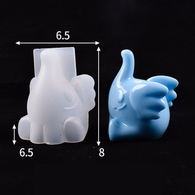 3D dzīvnieku sveču veidne ar rokām darināta lauva lācis suns silikona betona veidne fondant kūkas dekorēšanas rīki dekorēšanas galds