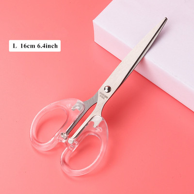 1 tk mustad läbipaistvad rätsepakäärid kanga lõikamiseks Tailor kirjatarbed lõikur Paber tikandid käärid tarvikud õmblemine