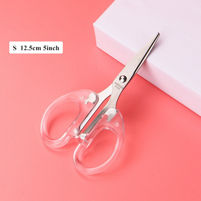 1 tk mustad läbipaistvad rätsepakäärid kanga lõikamiseks Tailor kirjatarbed lõikur Paber tikandid käärid tarvikud õmblemine