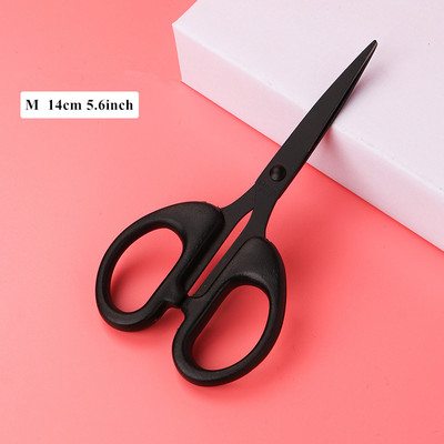 1 tk mustad läbipaistvad rätsepakäärid kanga lõikamiseks Tailor kirjatarbed lõikur Paber tikandid käärid tarvikud õmblemine