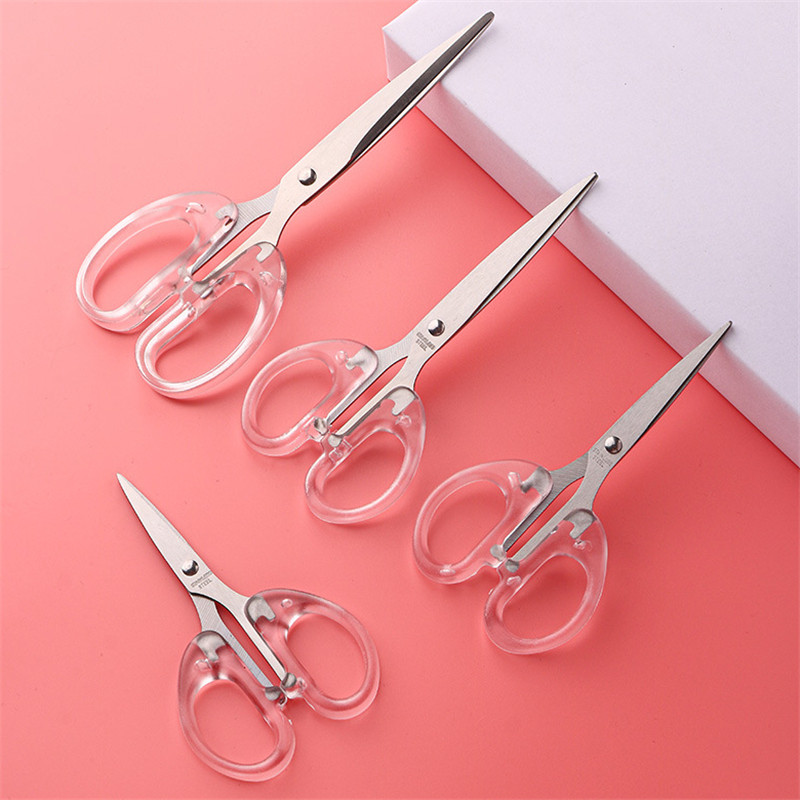 1 tk mustad läbipaistvad rätsepakäärid kanga lõikamiseks Tailor kirjatarbed lõikur Paber tikandid käärid tarvikud õmblemine