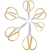 SHWAKK zlatne vintage vezene šivaće krojačke škare za vezenje križem škare za ručni rad za DIY krojačke škare za tkanine