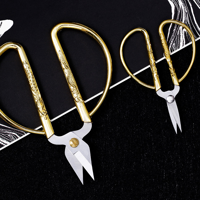 SHWAKK arany vintage hímzésvarró szabó olló keresztszemes kézimunka olló barkácsolló textilvarró ollóhoz