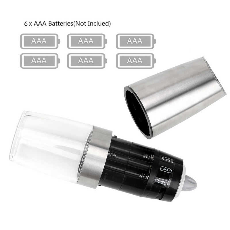 Soolaköömne vürtsiveski automaatne elektriline pipraveski gravitatsiooniandur Keraamiline veski toiduvalmistamise tööriistad