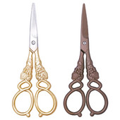 SHWAKK nerūsējošā tērauda retro izšūšanas drēbnieku šķēres šūšanai DIY amatniecības rokdarbu griešanai šķērveida auduma šuvēju šķēres