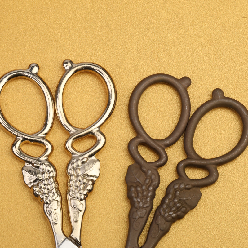 SHWAKK nerūsējošā tērauda retro izšūšanas drēbnieku šķēres šūšanai DIY amatniecības rokdarbu griešanai šķērveida auduma šuvēju šķēres