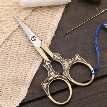SHWAKK Vintage Tailor Scissors Sewing Ebroidery Craft thread υφασμάτινο ψαλίδι για κεντήματα κοπής υφασμάτων