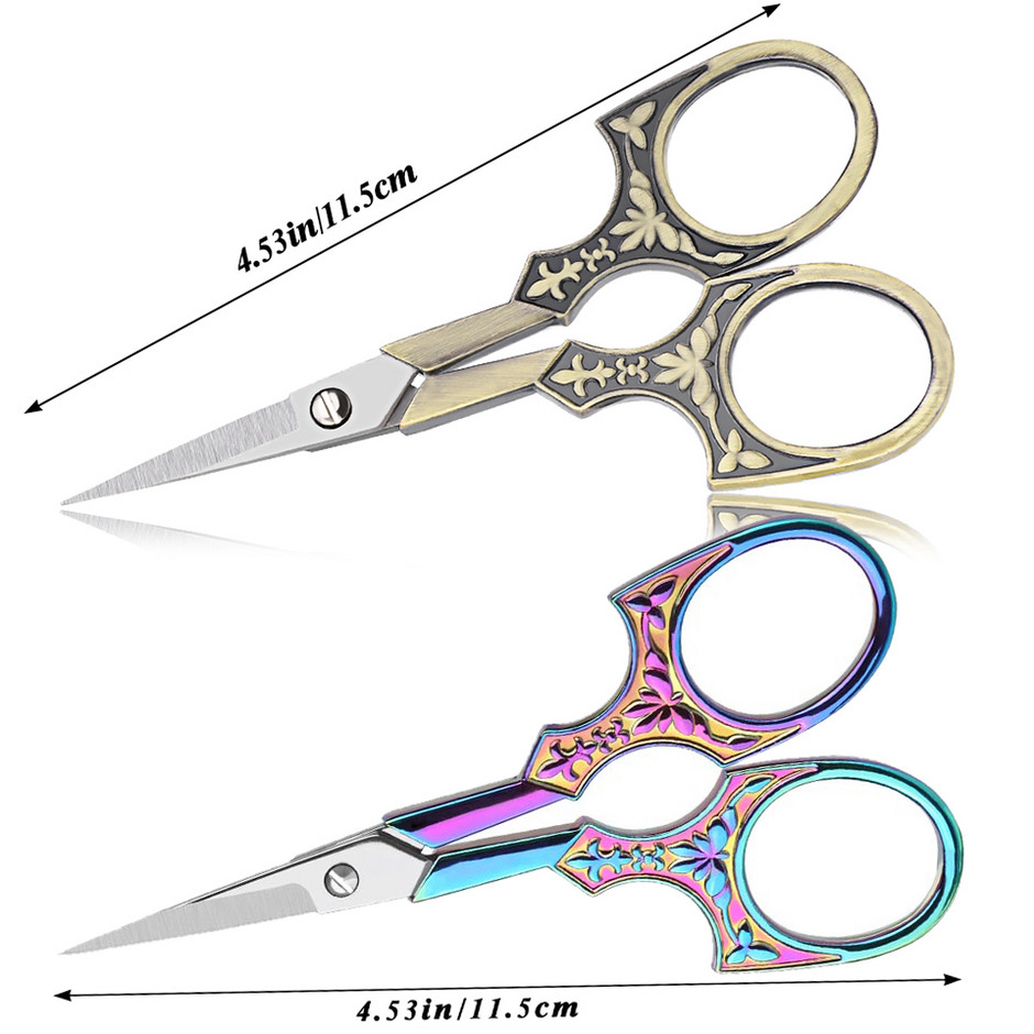 SHWAKK Vintage Tailor Scissors Kit Thread Sewing Scissors With