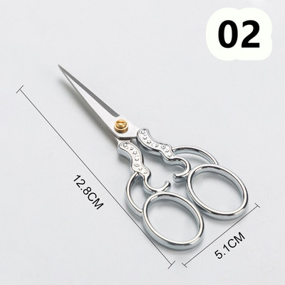 Retro Šķēres Asas Mazas Zelta Šķēres Šūšanai un Rokdarbiem Ar rokām darināti Diy Instrumenti Šūšanas Šķēres Amatniecības zigzaga Šķēres