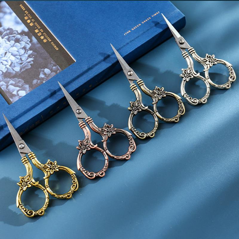 Margrietiņa Retro Šūšanas Rokdarbu Šķēres Nerūsējošais tērauds Mājsaimniecības Izšūšana Diegi Šķēres Rokdarbu instrumenti Drēbnieku Šķēres