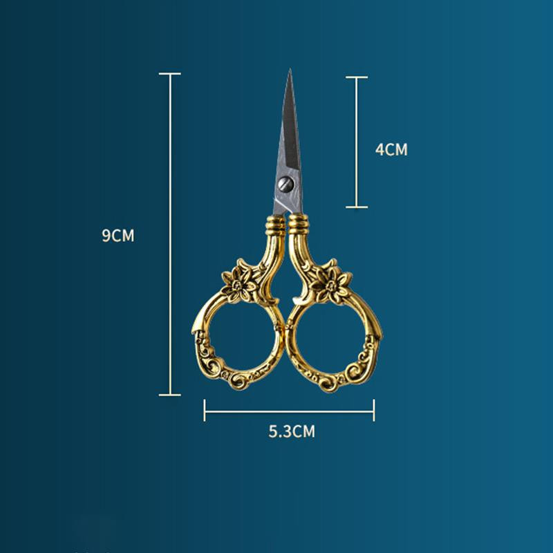 Margrietiņa Retro Šūšanas Rokdarbu Šķēres Nerūsējošais tērauds Mājsaimniecības Izšūšana Diegi Šķēres Rokdarbu instrumenti Drēbnieku Šķēres