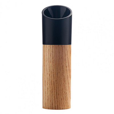 Ilgs kalpošanas laiks Ergonomiski veidota koka piparu dzirnaviņas ēdiena gatavošanai