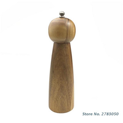 Puidust soola- ja pipraveski käsiraamat, meresoola- ja pipraveskid köögividinad teenindus lauanõud 3 suurust maitseainete jaoks