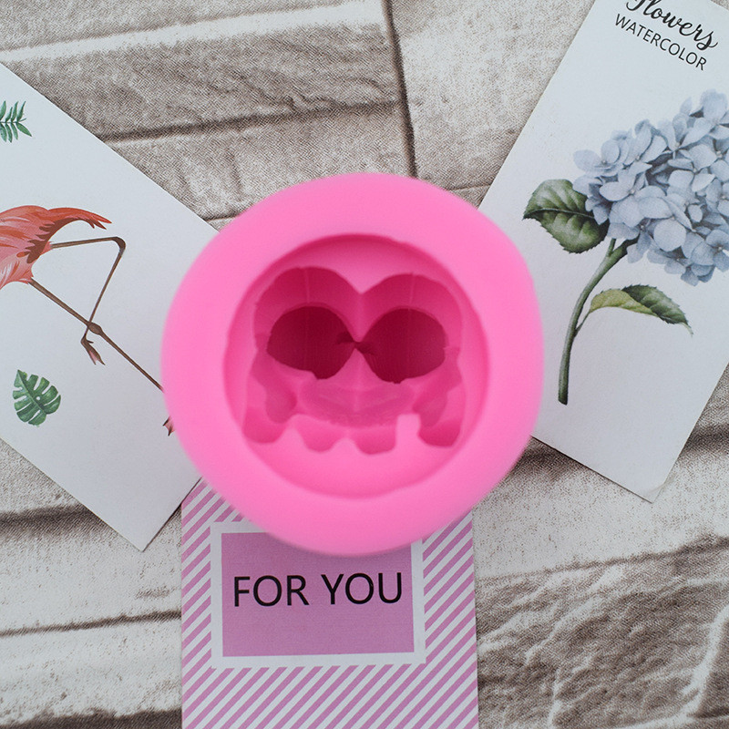 3D lāča sveču veidne Visu veidu mazu dzīvnieku statujas silikona sveču veidne DIY roku darbs veidņu sveču izgatavošanas piederumi sveču veidnei