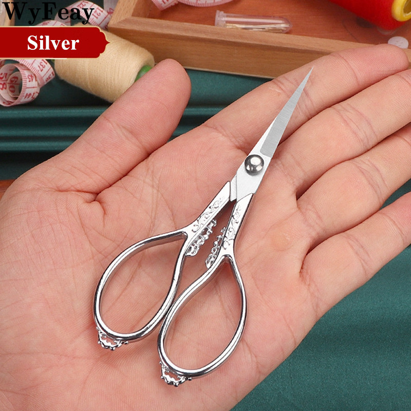 Vintage ψαλίδι ράψιμο ύφασμα κεντήματα κεντήματα ψάρεμα ρετρό σταυροβελονιά Beard Tailor ψαλίδι με κλωστή Εργαλεία κοπής Ψαλίδι