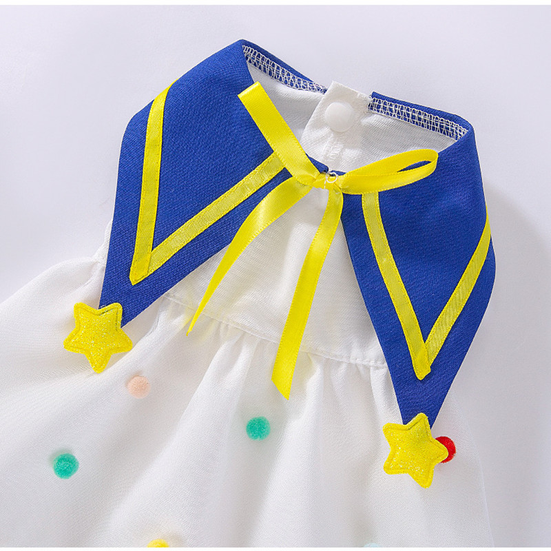 Armas suvine printsess seelik Lemmiklooma koera riided Armas kleit koertele Riietus Kass väikeses kirjas Armas õhuke kevadsuvine tüdruk Chihuahua