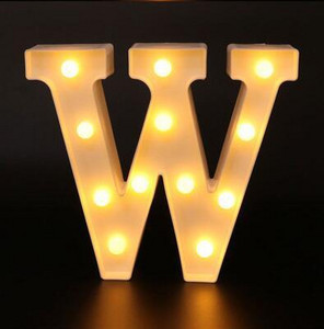 Φωτιστικό 22cm Φωτεινό LED Letter Night Light 26 Αγγλικό Αλφάβητο Αριθμός Μπαταρία Φωτιστικό Diwali Ρομαντικό Χριστουγεννιάτικο Διακόσμηση Γάμου.