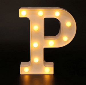 Φωτιστικό 22cm Φωτεινό LED Letter Night Light 26 Αγγλικό Αλφάβητο Αριθμός Μπαταρία Φωτιστικό Diwali Ρομαντικό Χριστουγεννιάτικο Διακόσμηση Γάμου.