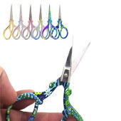 Teravad väikesed käärid näputöö õmblemiseks Peen kvaliteetsed käsitöökäärid roostevabast terasest siksakäärid