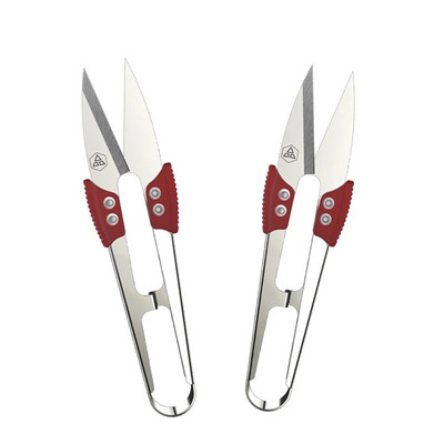 2tk/komplekt roostevabast terasest lõngakäärid Lõikamine õmbluskäärid käärid ristpistes käärid tikandid käärid U keerme käärid