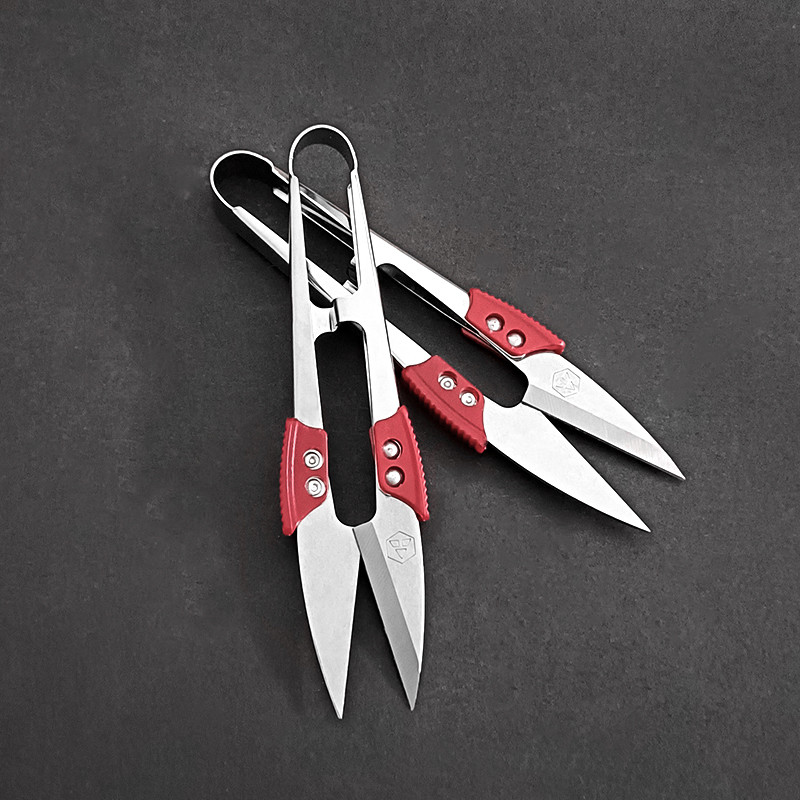 2tk/komplekt roostevabast terasest lõngakäärid Lõikamine õmbluskäärid käärid ristpistes käärid tikandid käärid U keerme käärid