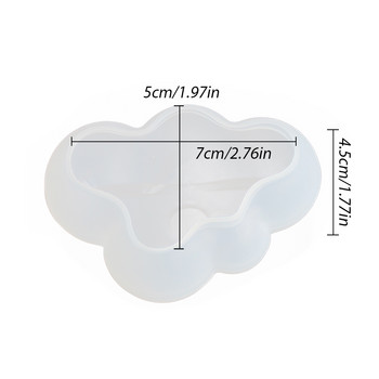 Cloud Candle Mold Mould Silicone Cute Jewelry Soap Making Mold Handmade Jewelry Making Tool DIY Soap Mold Mold Candle Supplies Making