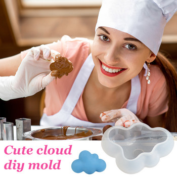 Cloud Candle Mold Mould Silicone Cute Jewelry Soap Making Mold Handmade Jewelry Making Tool DIY Soap Mold Mold Candle Supplies Making