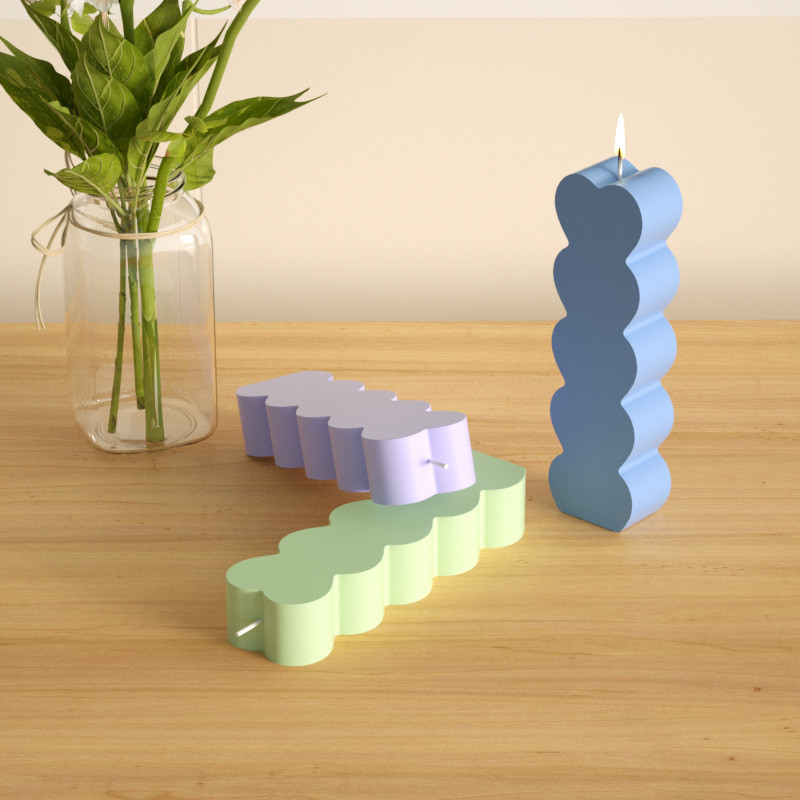 Kraušanas mīlestība silikona sveču veidne DIY sirds ziepju sveķu ģipsis, rīks ledus šokolādes veidnes mājas dekors Valentīna dienas dāvanas