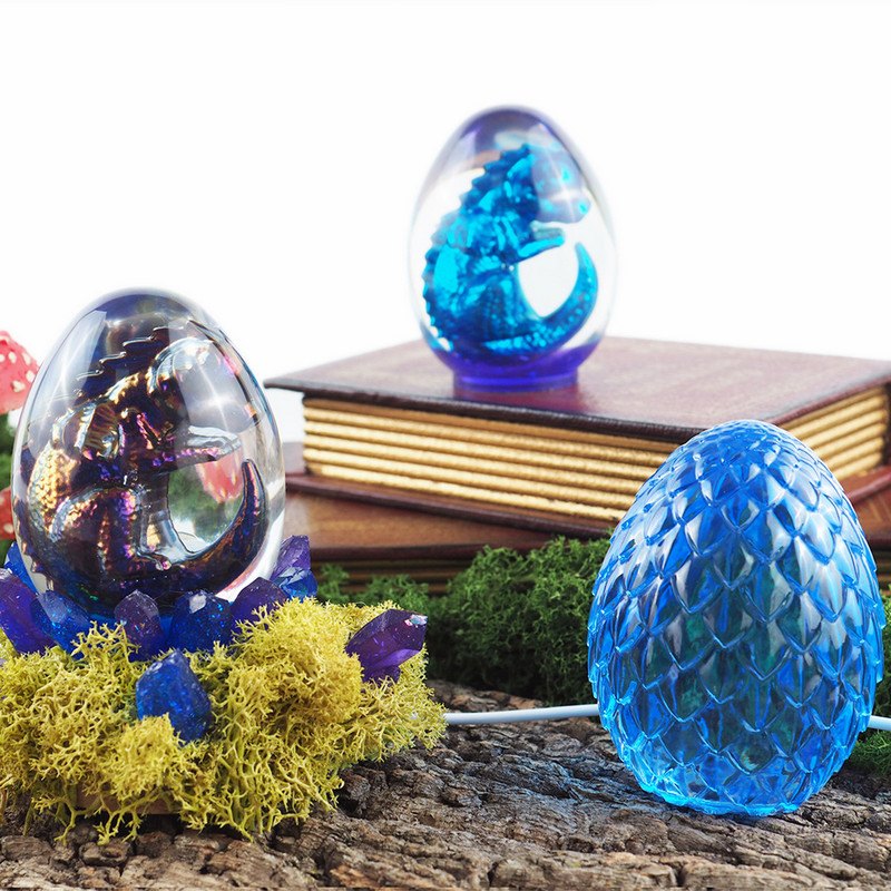 DIY draakonimuna silikoonvormi vaiguvorm öövalgusega epoksiidist silikoonvorm vaigust dinosaurusmuna käsitöö jaoks kodukaunistuse lapsele kingitus