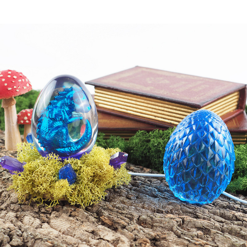 DIY draakonimuna silikoonvormi vaiguvorm öövalgusega epoksiidist silikoonvorm vaigust dinosaurusmuna käsitöö jaoks kodukaunistuse lapsele kingitus