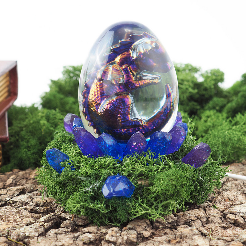 DIY draakonimuna silikoonvormi vaiguvorm öövalgusega epoksiidist silikoonvorm vaigust dinosaurusmuna käsitöö jaoks kodukaunistuse lapsele kingitus