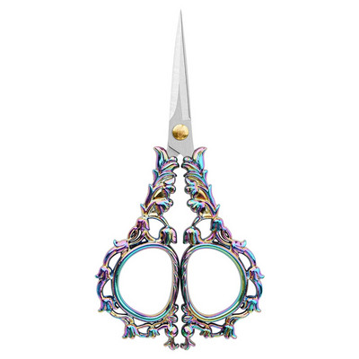 Retro Zakka Vintage šķēres DIY papīram Antīkas izšūšanas rīki šūšanai Drēbnieks diegu dzijas šķēres krustdūriena piederums